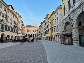 Pedestrian zone in Udine