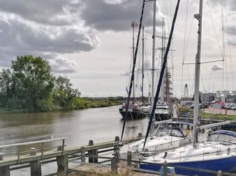 Zufluss am IJsselmeer