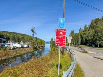 Cycle path from Moss to Oslo