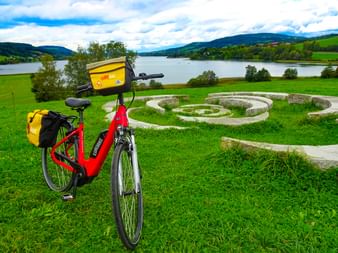 Bicycle at Lake Irrsee
