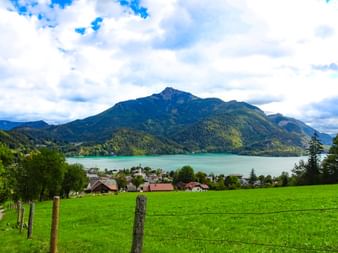 View at Lake Wolfgangsee