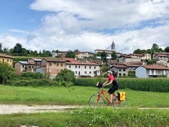 Travelling along the Alpe-Adria Cycle Path