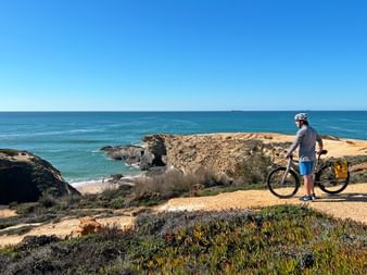 Coastal cycle route Algarve