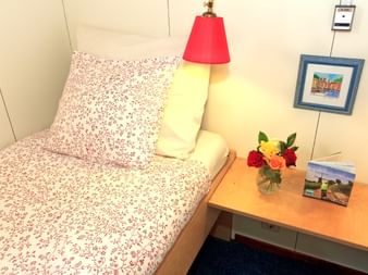 Kabinenbett der MS Fleur