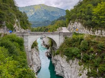 Napoleon Bridge near Kobarid