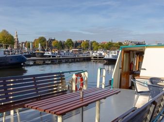 Deck der MS Flora