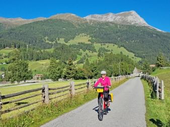 Impressionen vom Radweg zwischen Reschensee und Schlanders