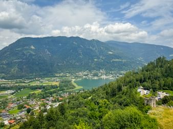 Ausblick auf Ossiachersee