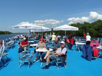 Sun deck MS Princess