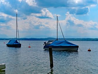 Boote am Starnberger See