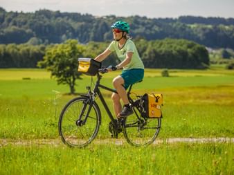 Cycle route in Constance