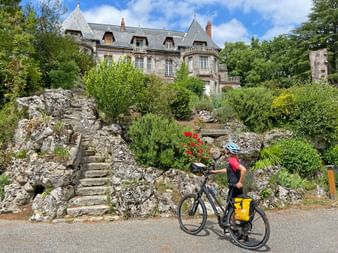 Radfahrer in Truyes
