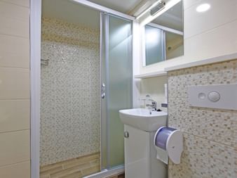 Badezimmer der MY Mystic