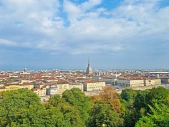 Panoramablick auf Turin