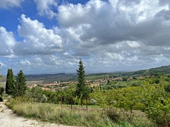 View in Casciana Terme