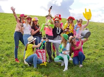 The Hike customer advisory service at the carnival party