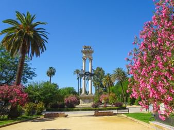 Murillo Gardens in Sevilla