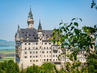 Neuschwanstein Castle front view