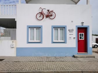 Traditional house façade in Comporta