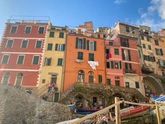 Bunte Häuser in Cinque Terre