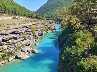 River Vjosa in Albania