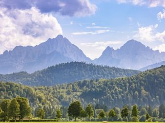 Mountain view in Schwangau