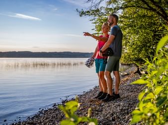 Radpause am Starnberger See
