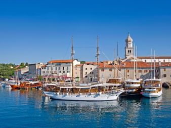 Krk Hafen