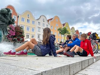 Break in the baroque town of Schärding