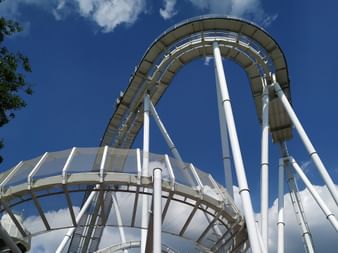 Rollercoaster at Gardaland