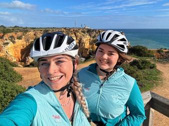Cycling selfie on the way to Lagos