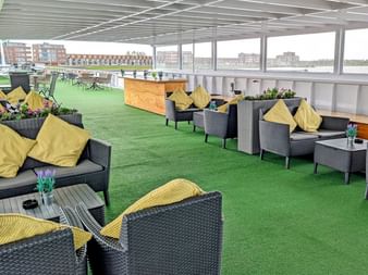 Sun deck of the MS Rigoletto
