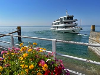 Boat on Lake Constance