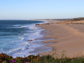 Sandy beach in Portugal
