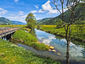 Der Seekanal bei Zell am See