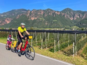 Cyclist with Follow-Me