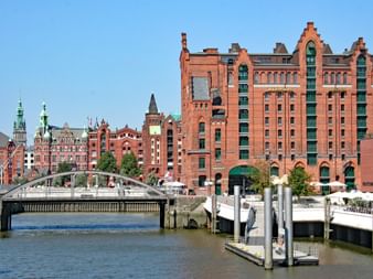 The Speicherstadt of Hamburg