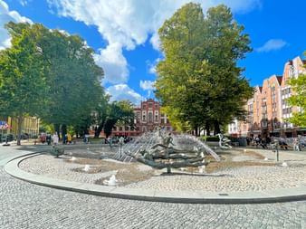 Brunnen in Rostock