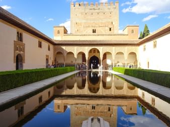 Myrtle courtyard in the Alhambra