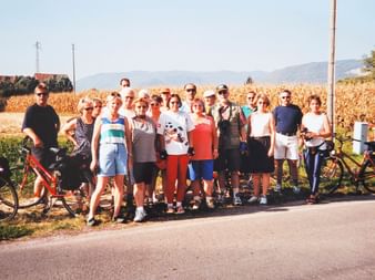 Eurobike cycling group on the Ten Lakes Tour
