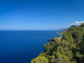 Coastal view at Torre del Verger in Mallorca
