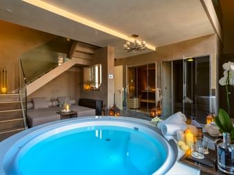 Spa area at the Hotel Venziano in Venice