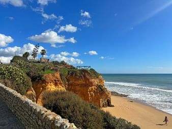 Rocks on Portimao beach