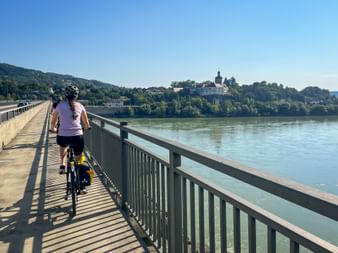 Donauradweg bei Ybbs