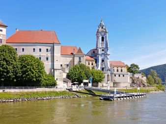 View of Dürnstein on the Danube