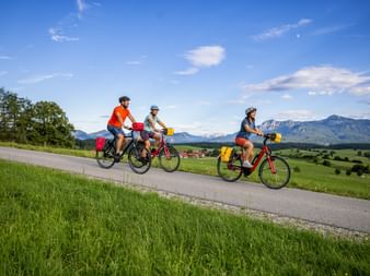Radweg bei Aidling am Riegsee