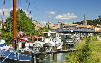 Hafen in Beaucaire