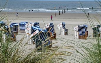 Norderney beach chairs