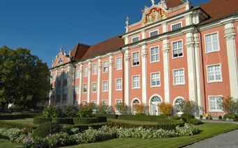Blick auf Schloss Meersburg