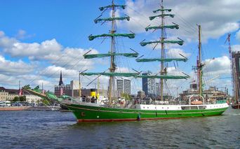 Sailing ship Alexander von Humboldt